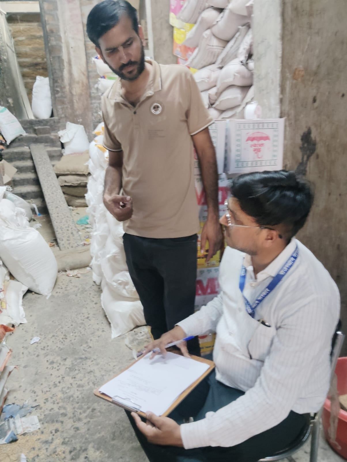 जैसलमेर में पैक्ड उत्पादों पर दंडात्मक कार्रवाई