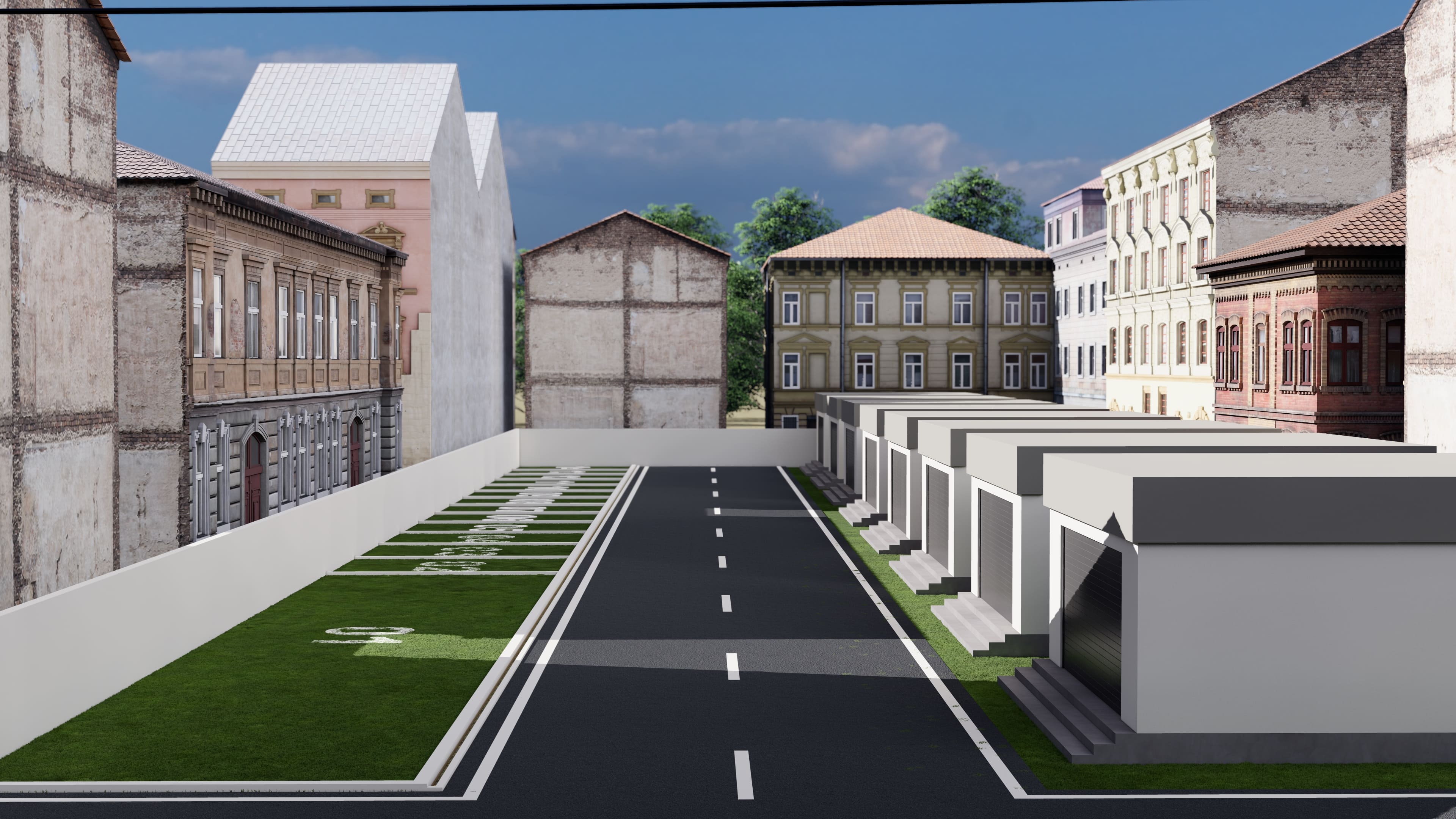 Moonstar Builders - Bambubazar Commercial Street Layout