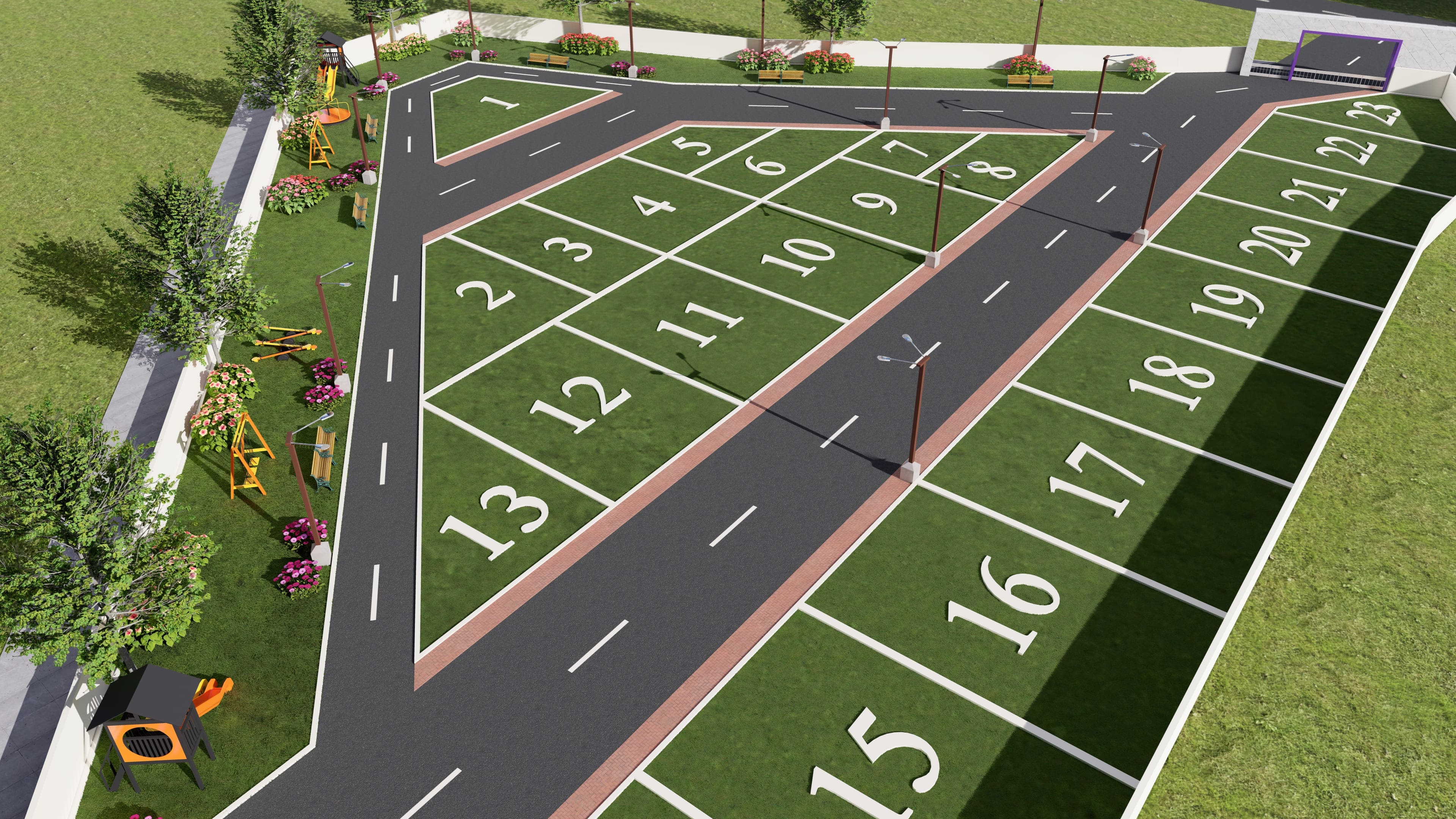Moonstar Builders - Tank Bund Gated Community