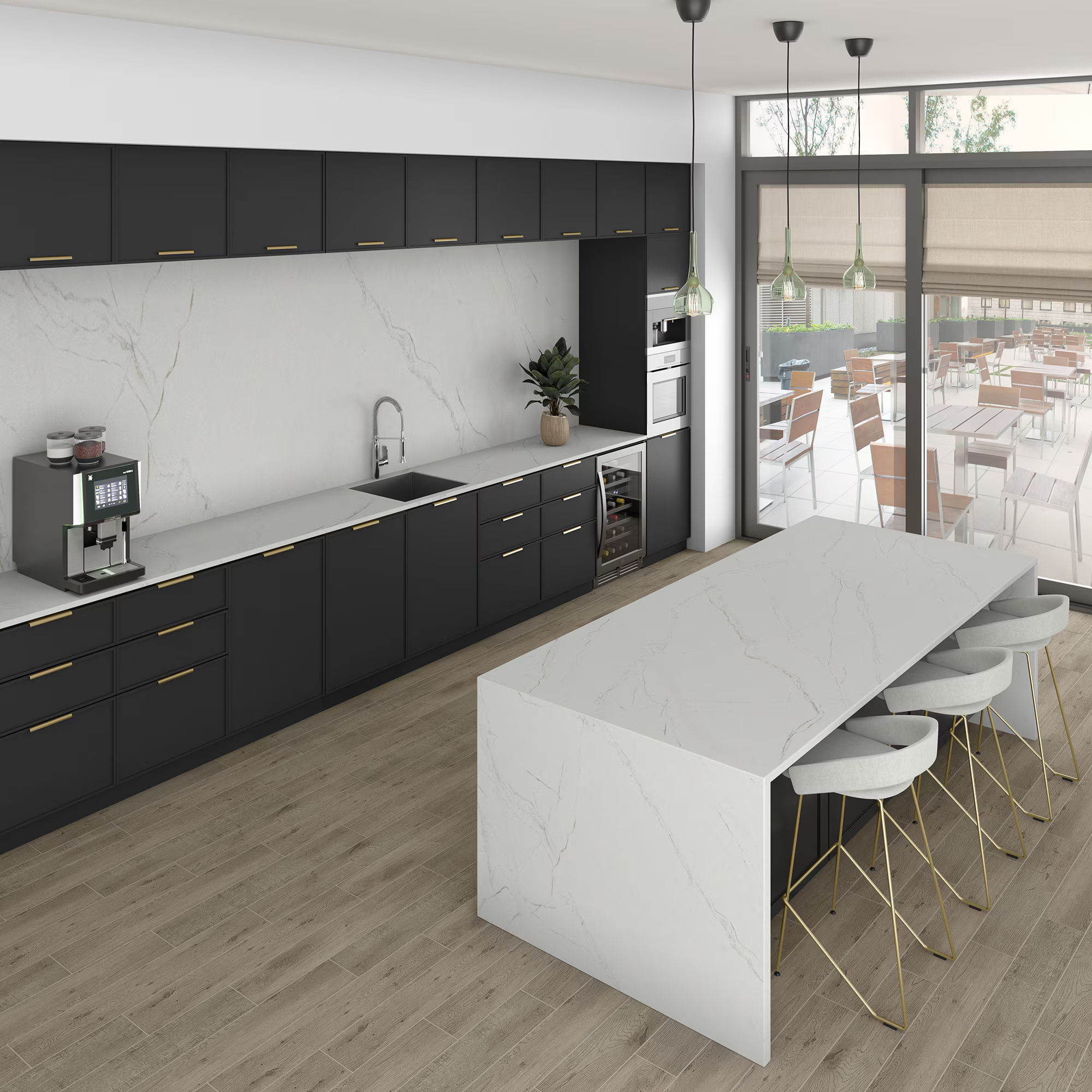 Calacatta Cathedral Kitchen