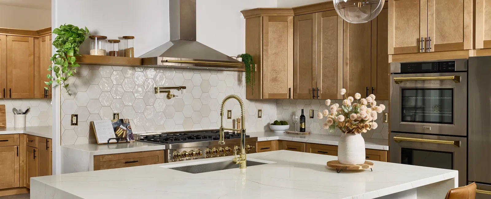 Cortona Gold Kitchen