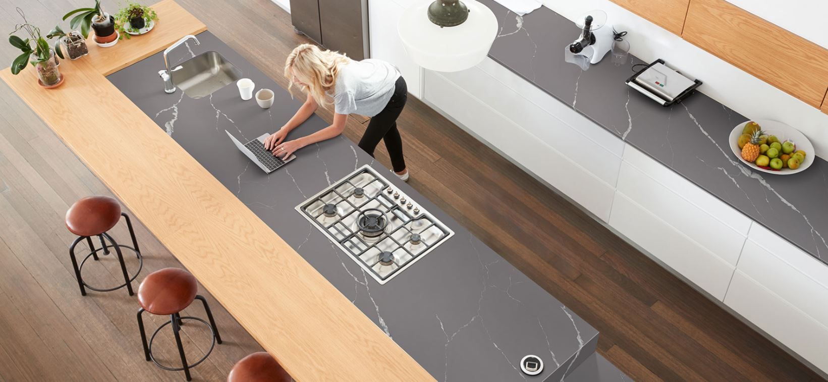 Calacatta Grigio Kitchen