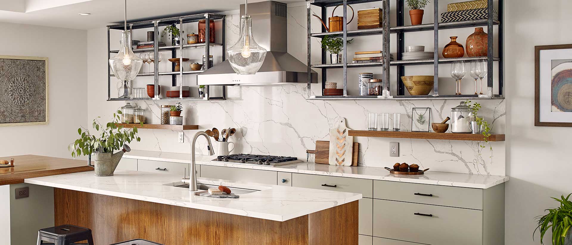 Calacatta Laza Kitchen