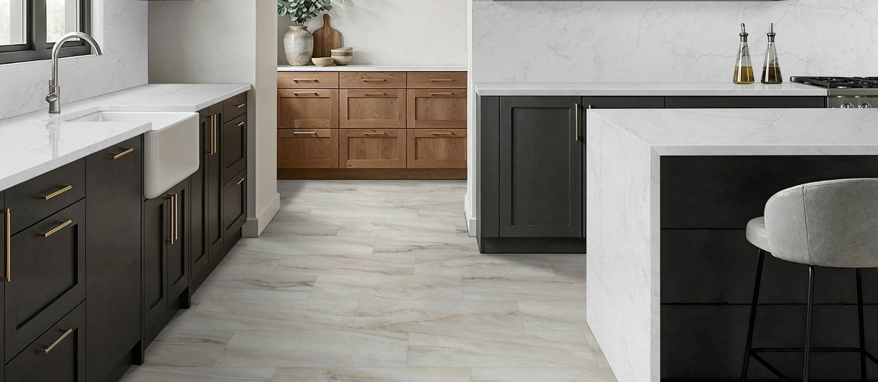 Calacatta Miraggio Lusso Kitchen