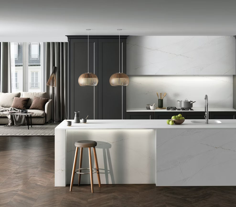 Ethereal Glow Kitchen