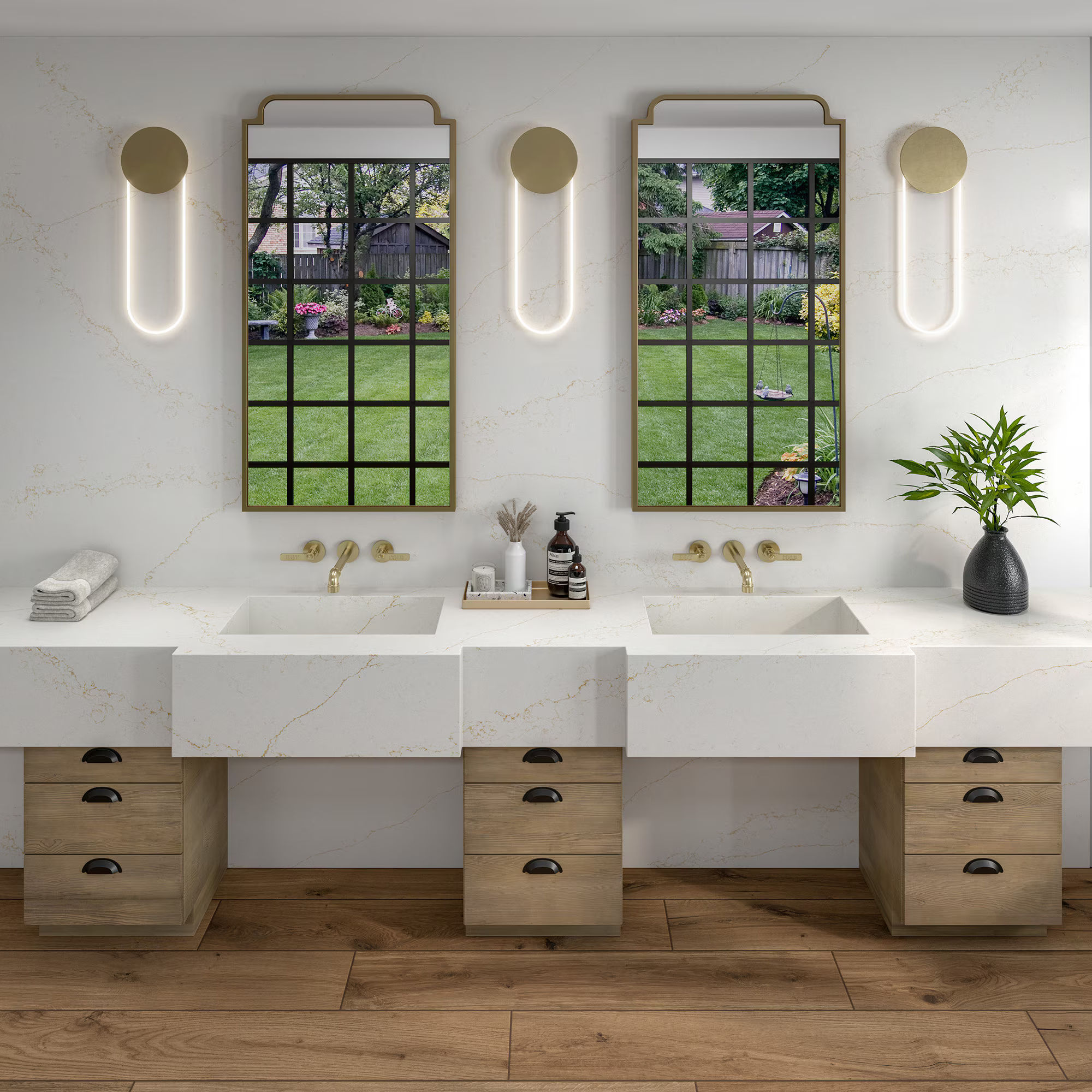 Valor Gold Vanity