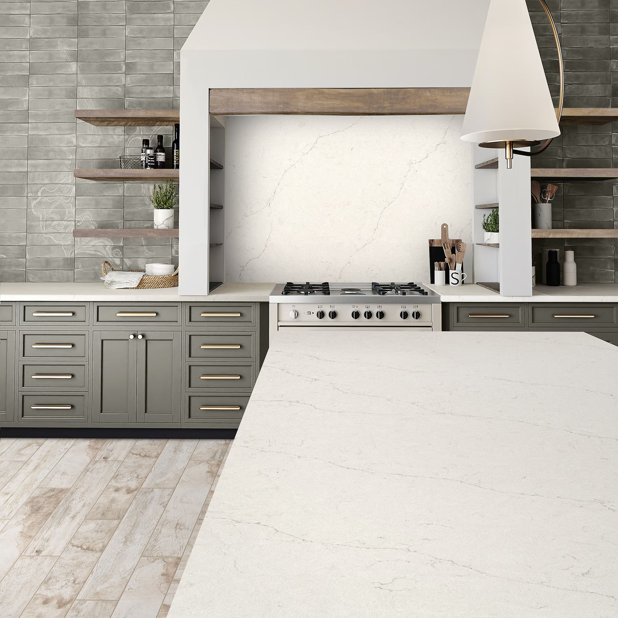 Valor White Kitchen