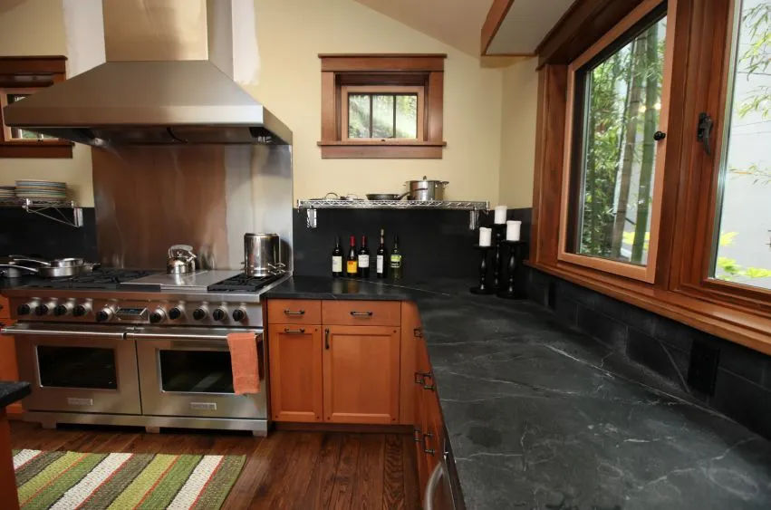 Natural granite kitchen countertops