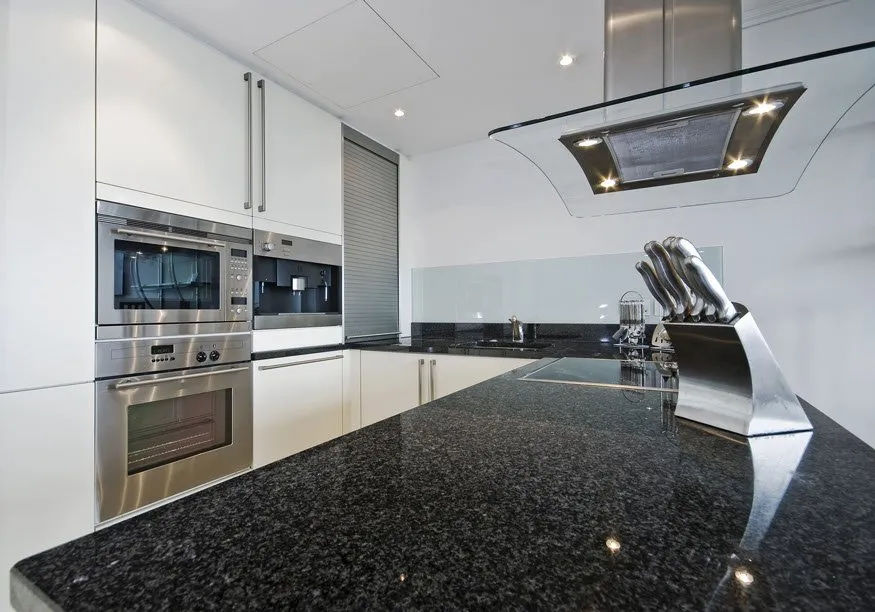 Natural brown granite kitchen countertops
