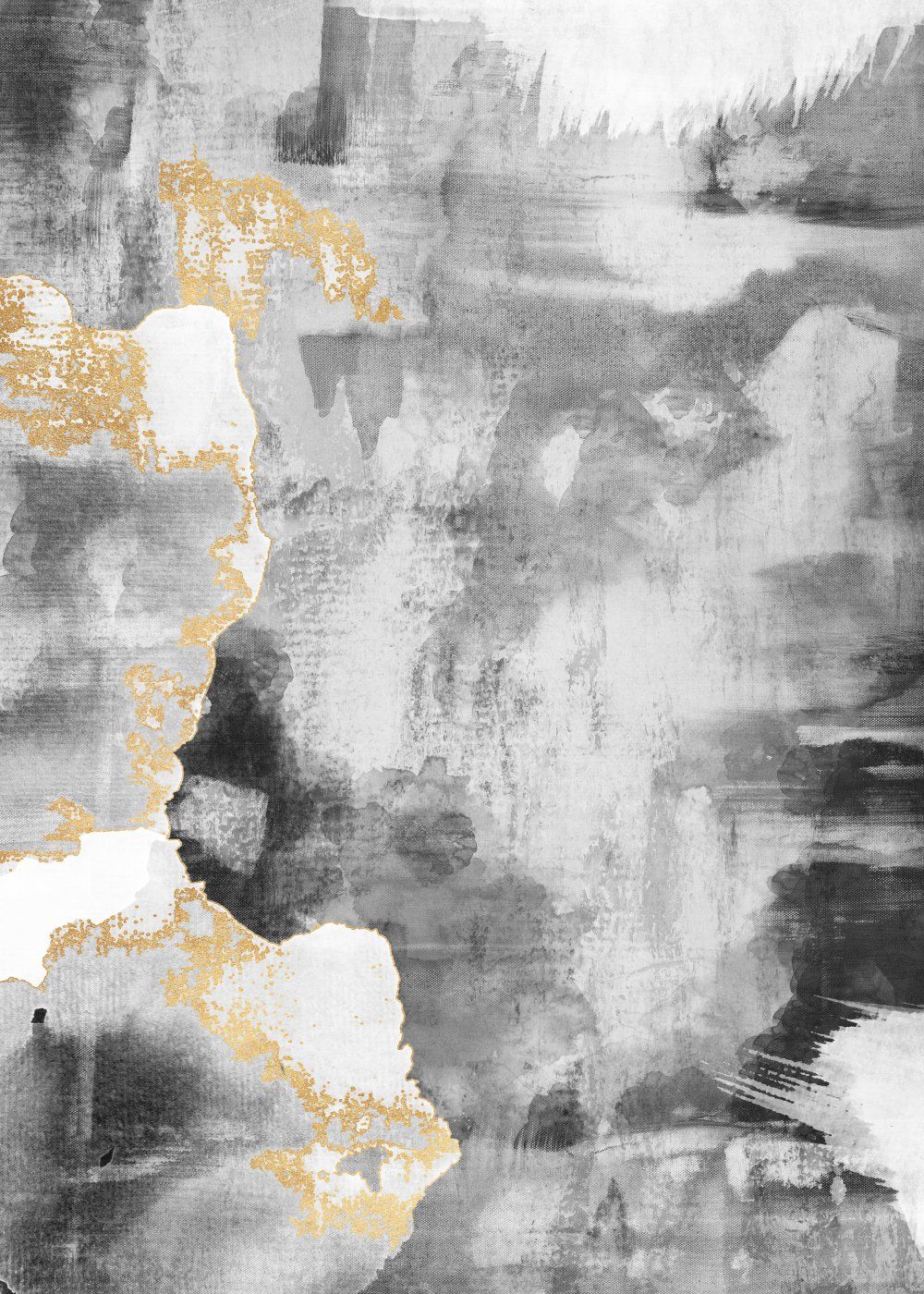 Konten Abstract Karya Lukisan