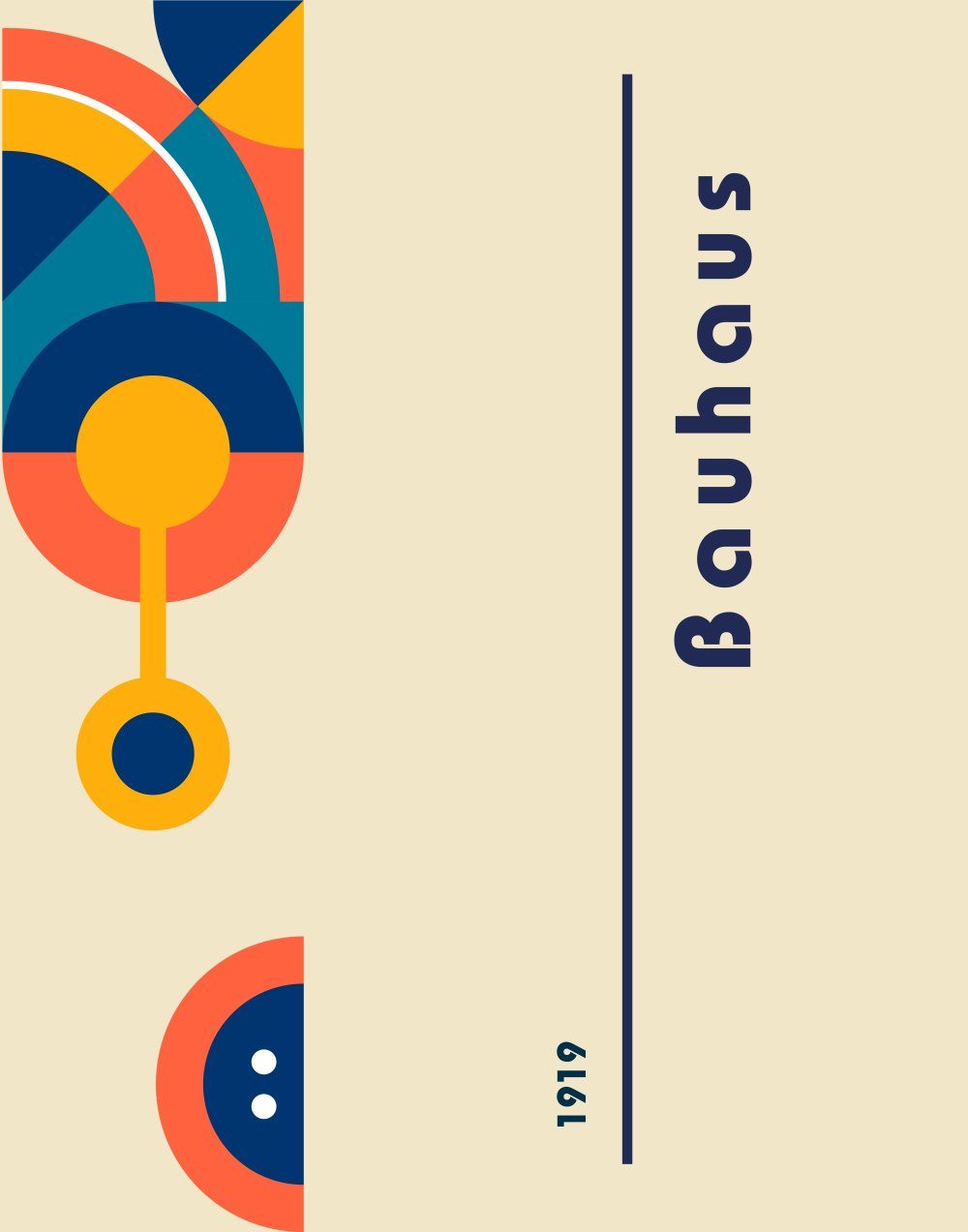 Konten Grafis Bauhaus 1919