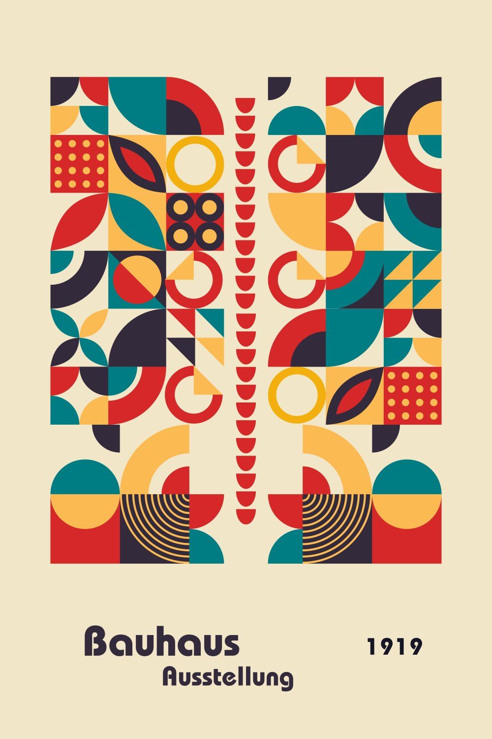 Konten Grafis Bauhaus 1919