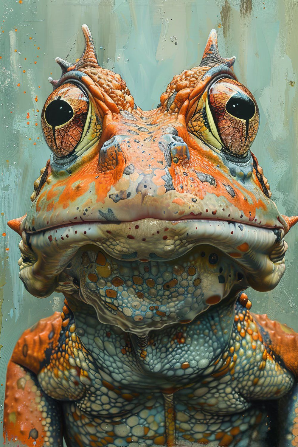 Konten Ketika Frog Mencerminkan Kamera