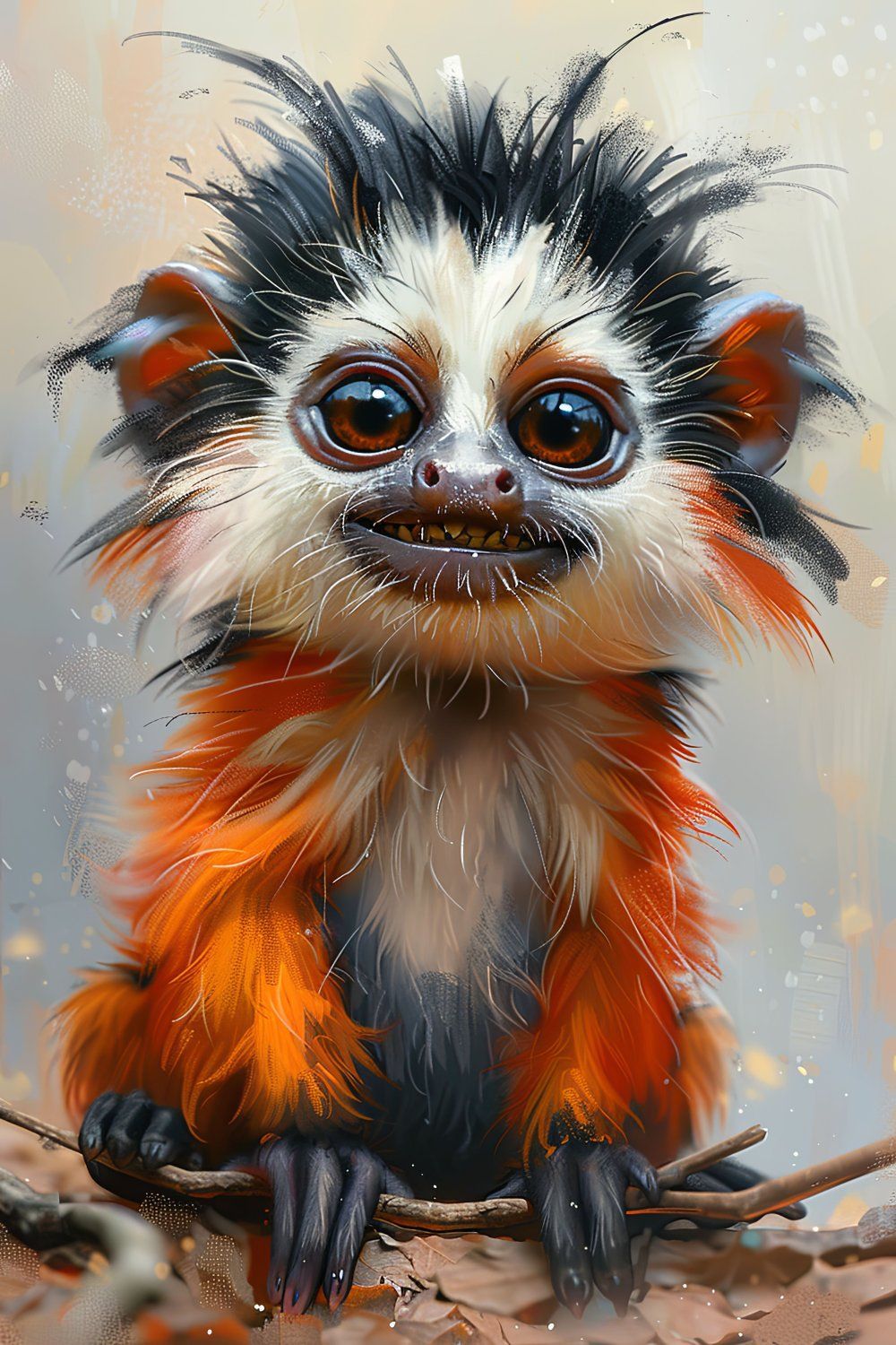 Konten Monkey In The Forest