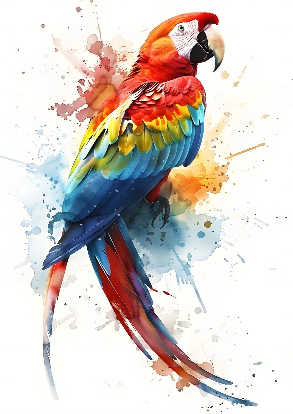 Konten Parrot On A Branch