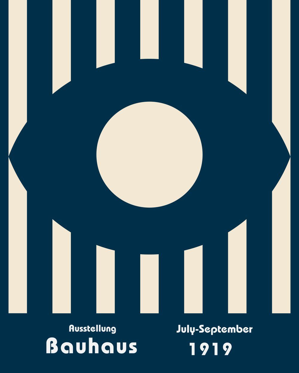 Konten Poster Bauhaus 1917 Austria
