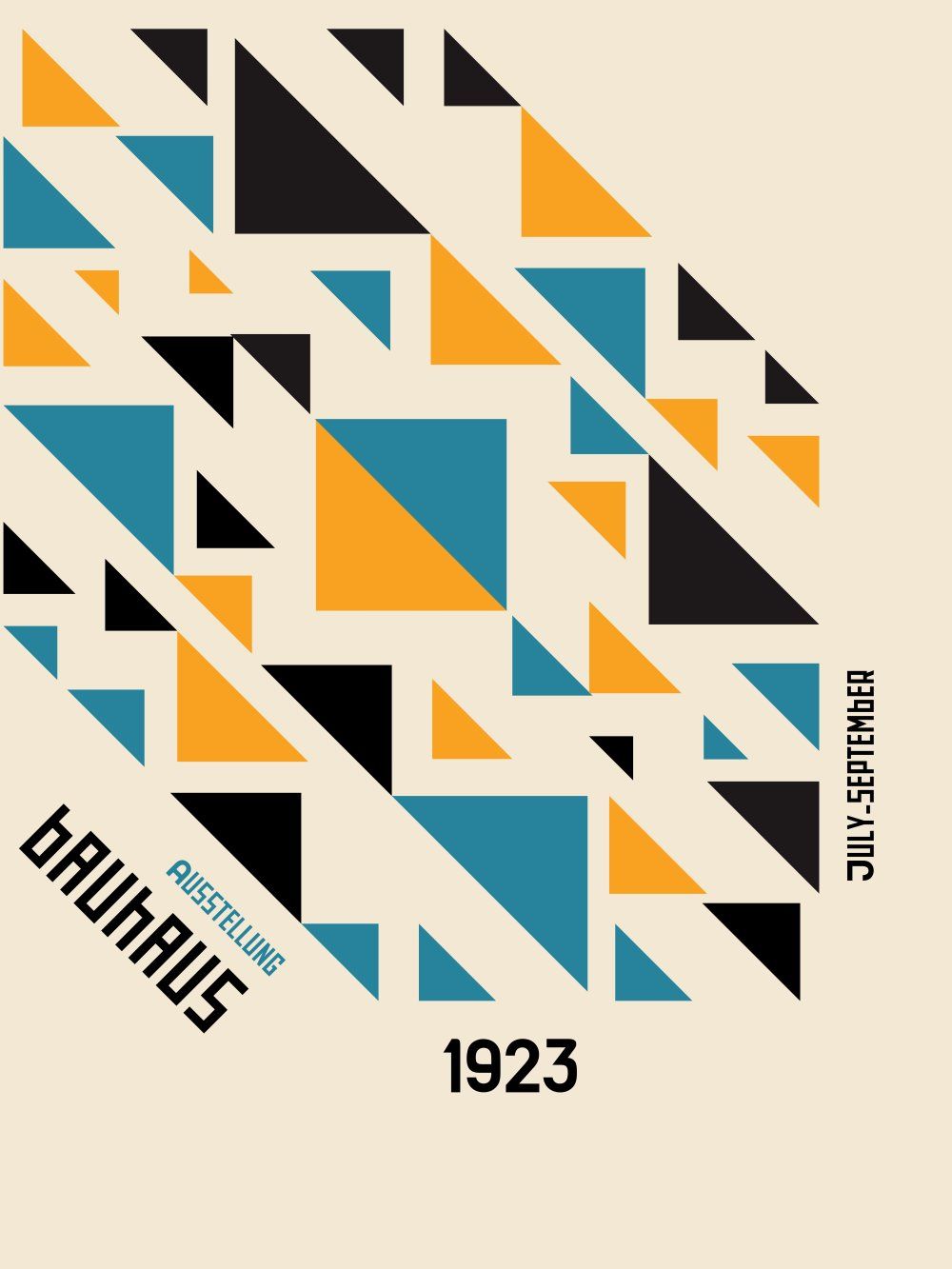 Konten Poster Bauhaus 1983