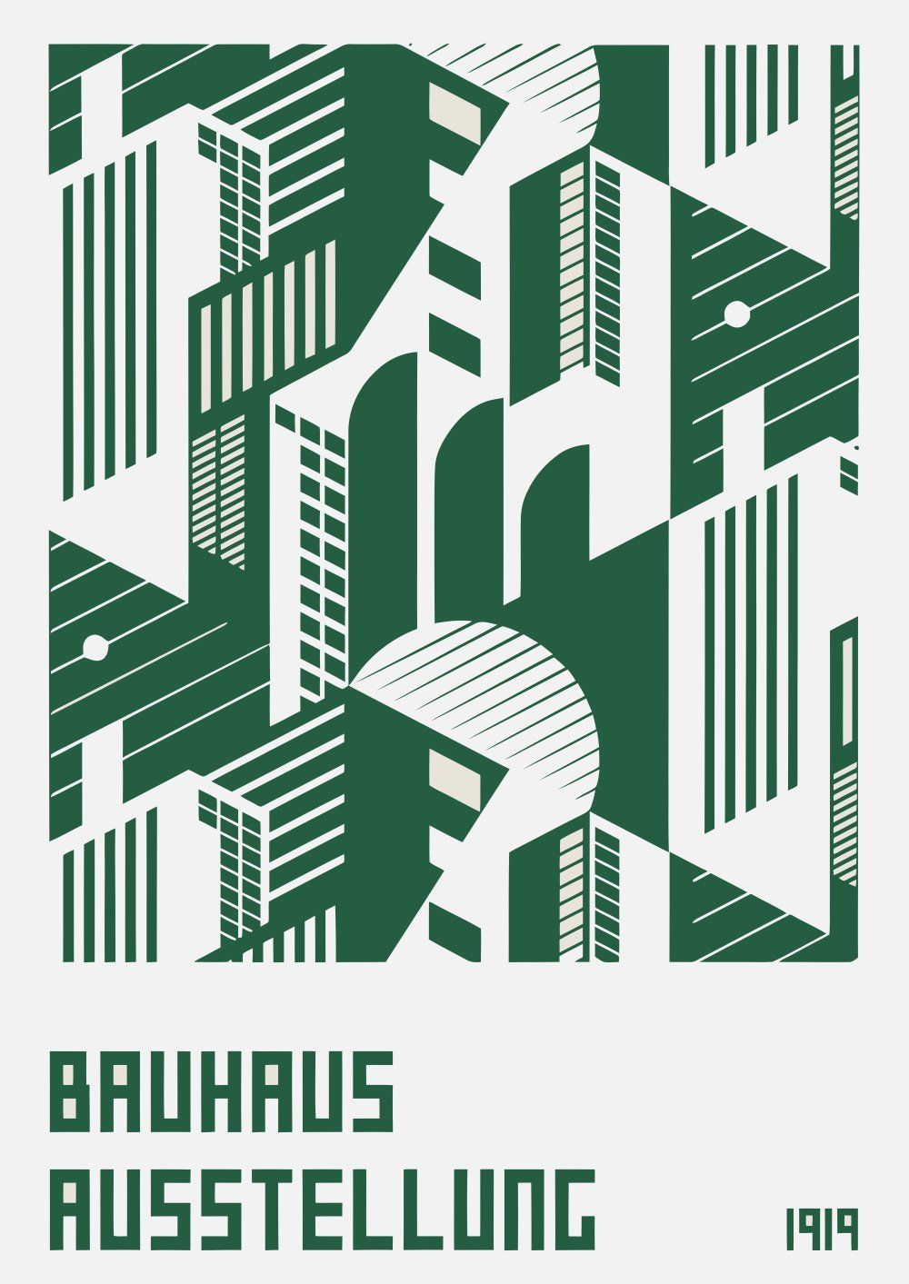 Konten Poster Bauhaus A1