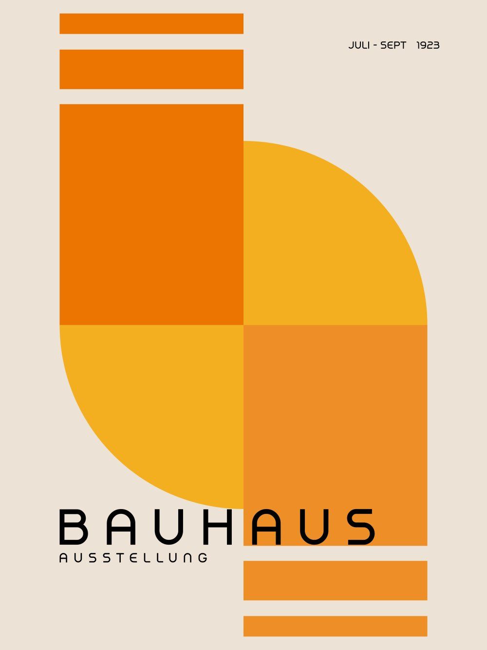Konten Poster Bauhaus Austria
