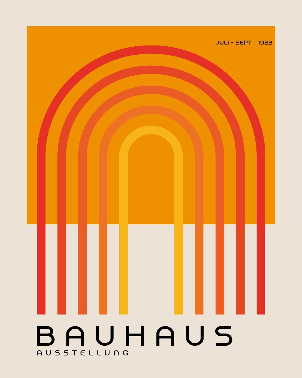 Konten Poster Bauhaus Austria