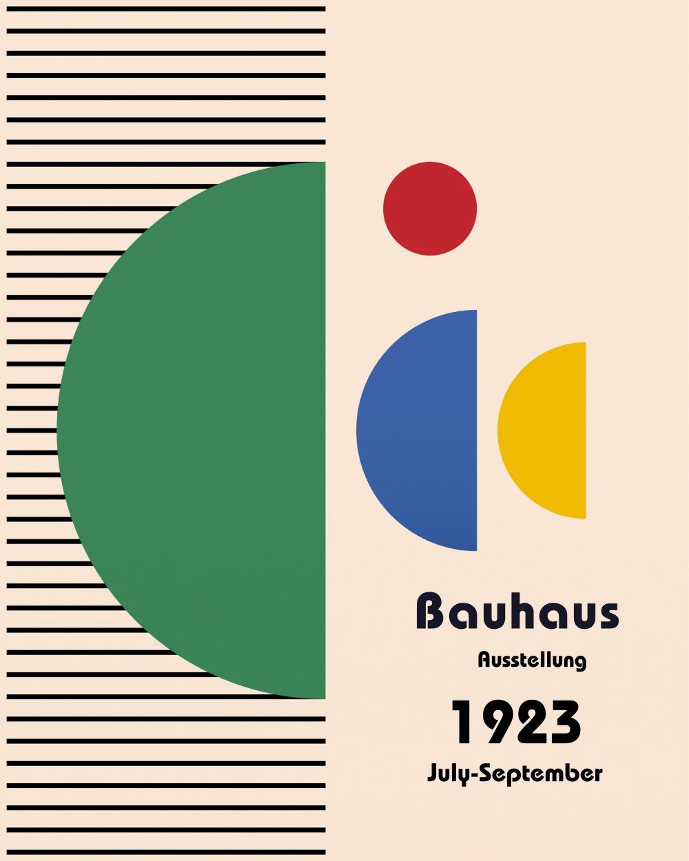 Konten Poster Bauhaus Collection