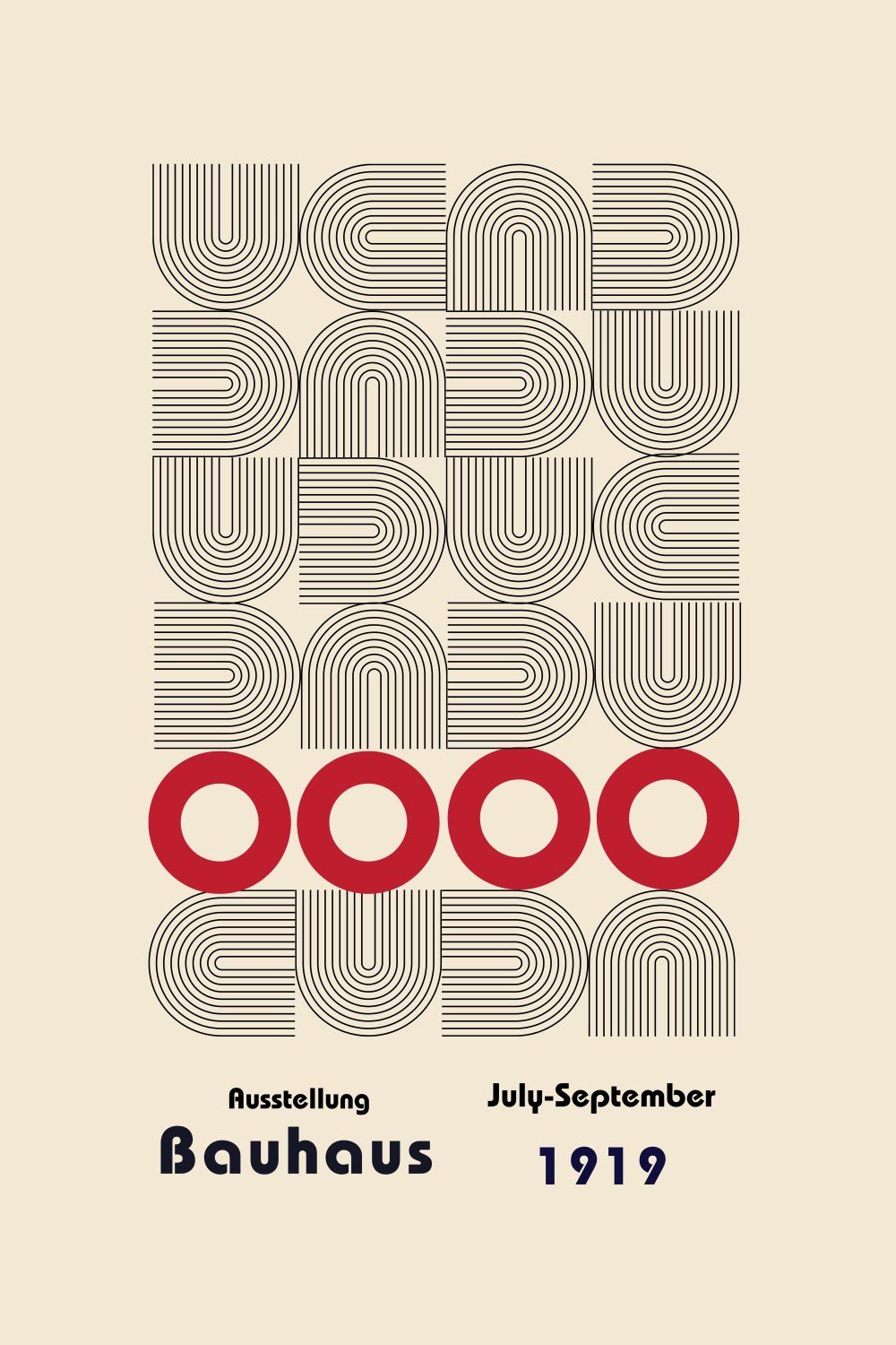 Konten Poster Bauhaus Collection