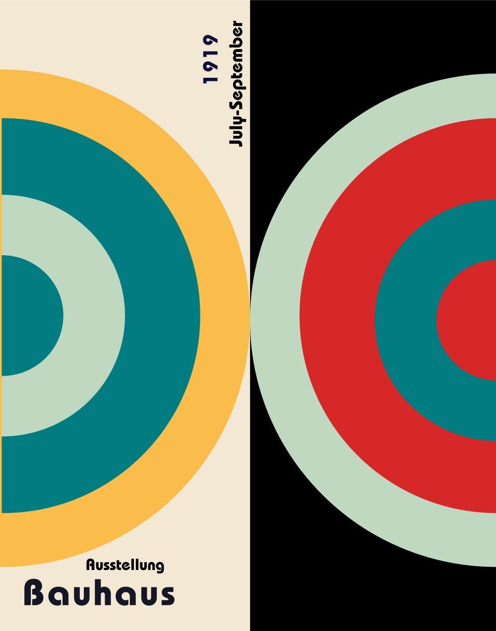 Konten Poster Bauhaus Collection
