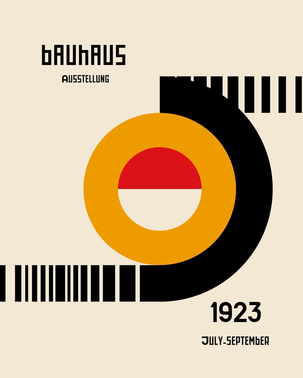 Konten Poster Bauhaus Collection