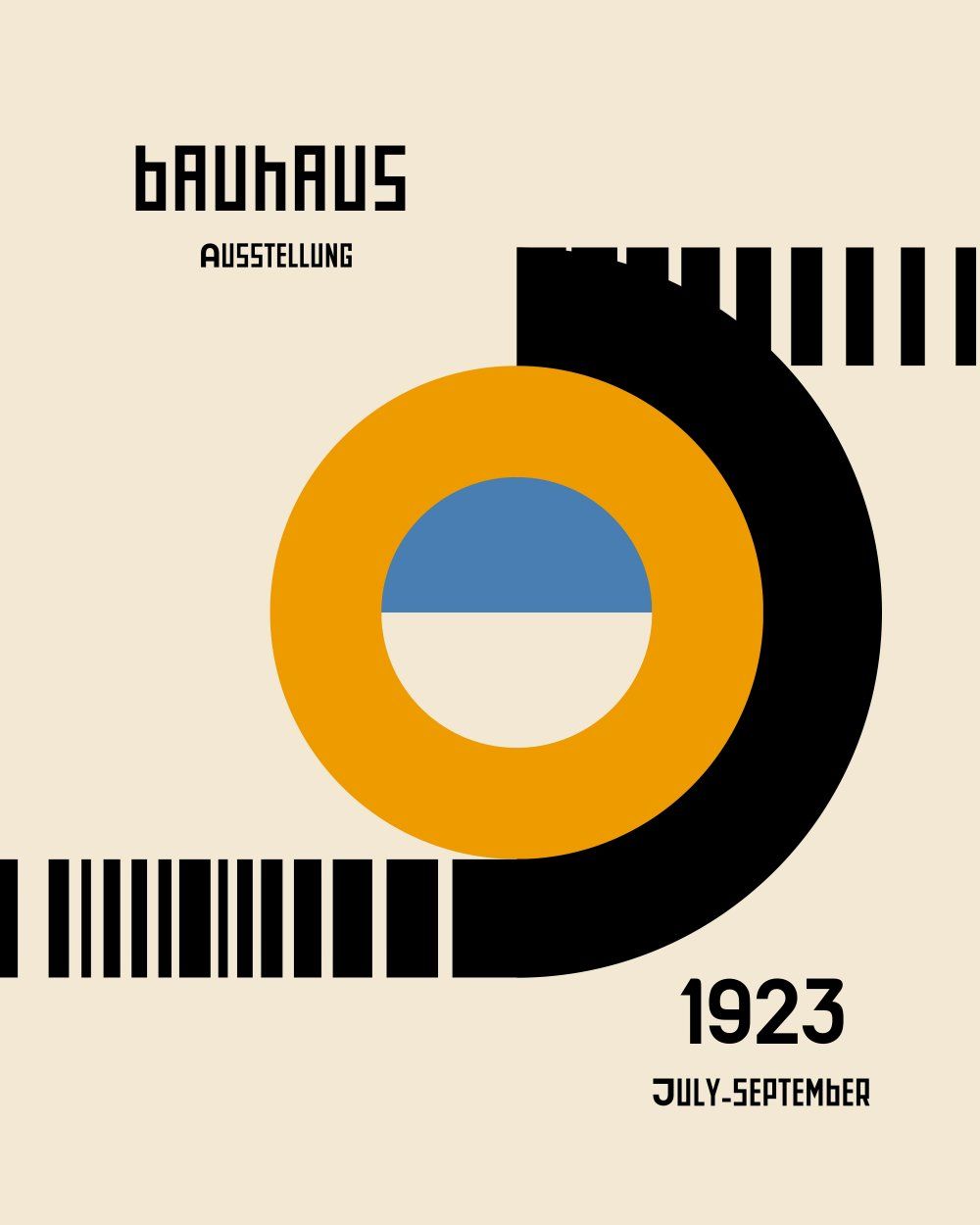 Konten Poster Bauhaus Collection