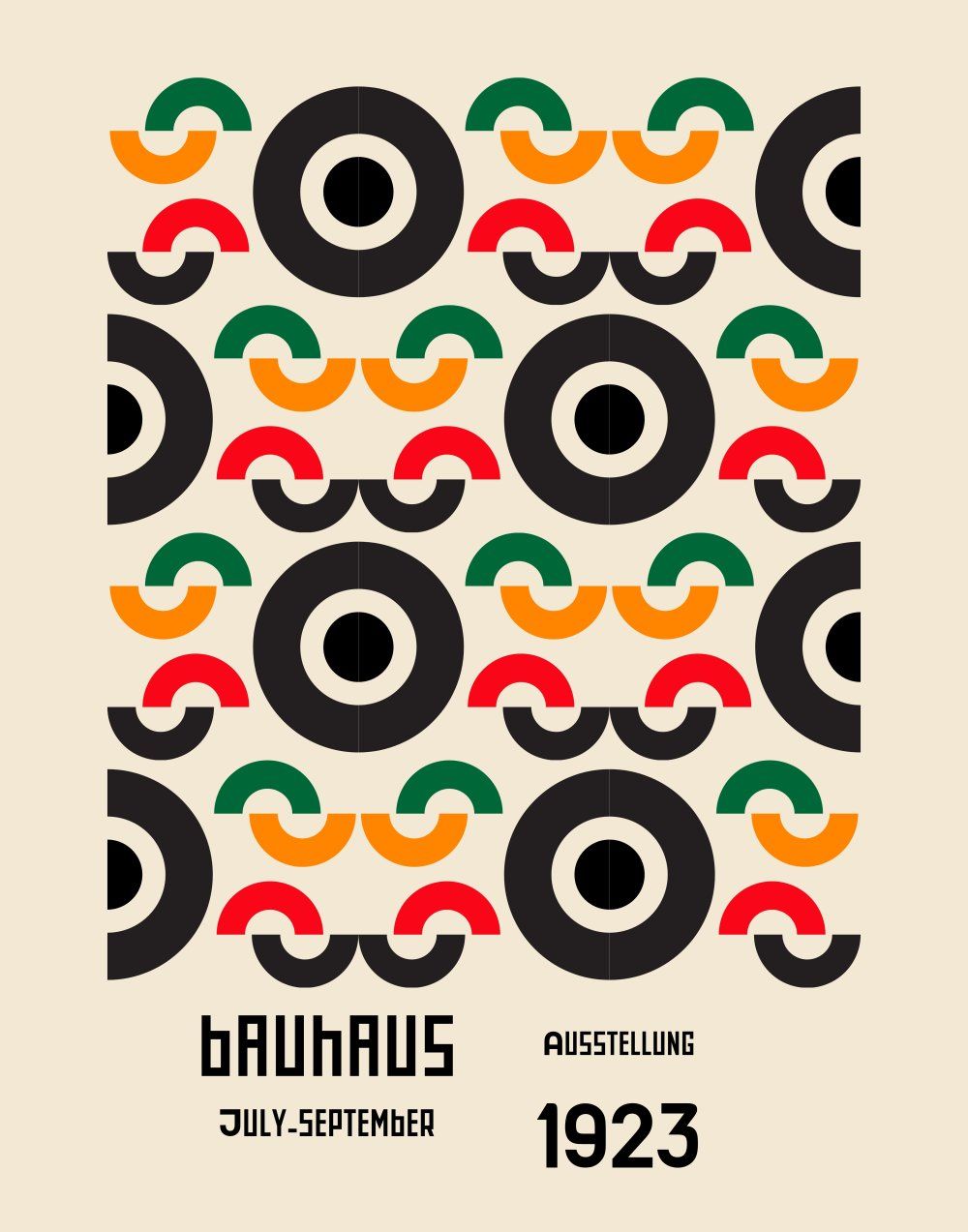 Konten Poster Bauhaus Collection