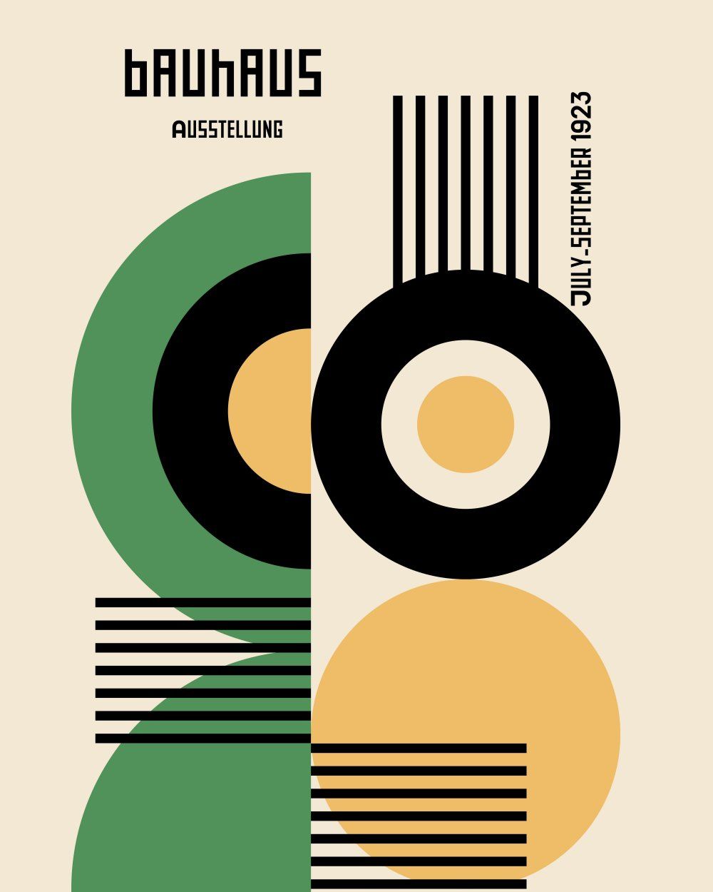 Konten Poster Bauhaus Collection