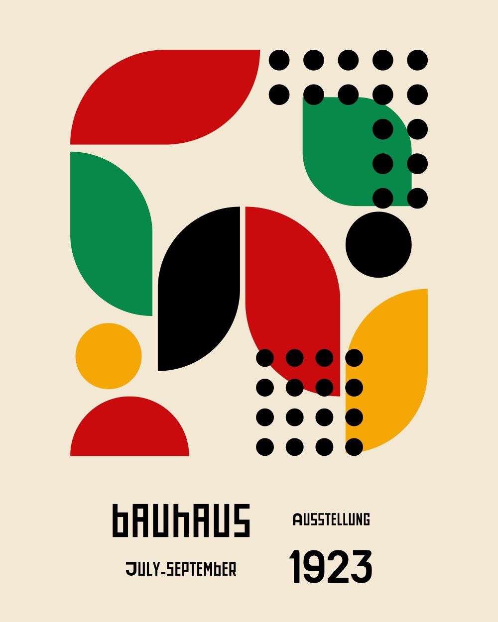 Konten Poster Bauhaus Collection