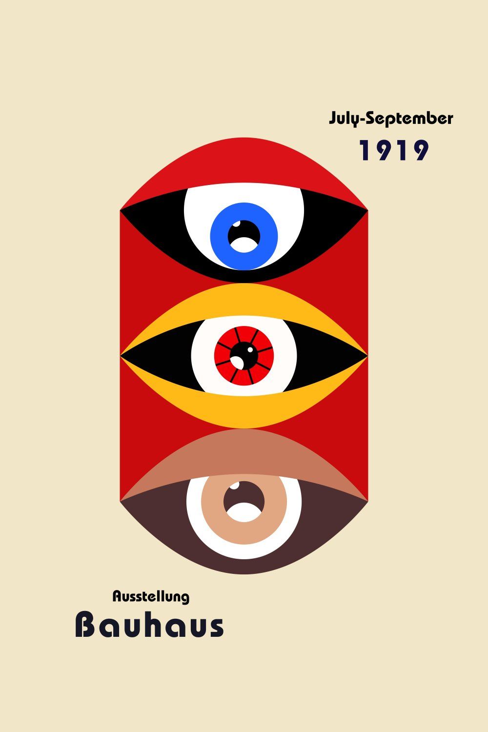 Konten Poster Bauhaus Collection Rasio 2 3
