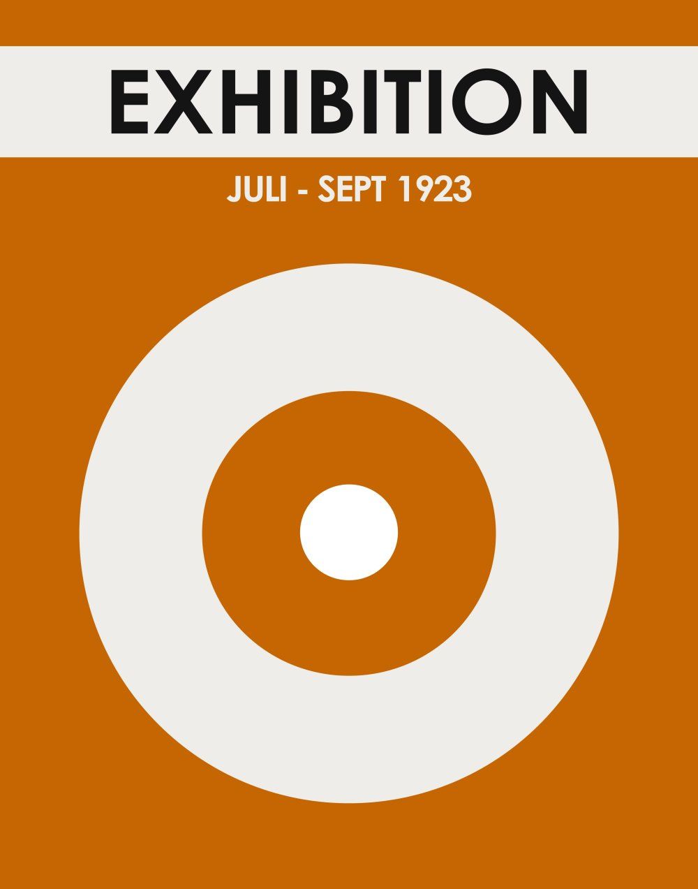 Konten Poster Eksposis Bauhaus