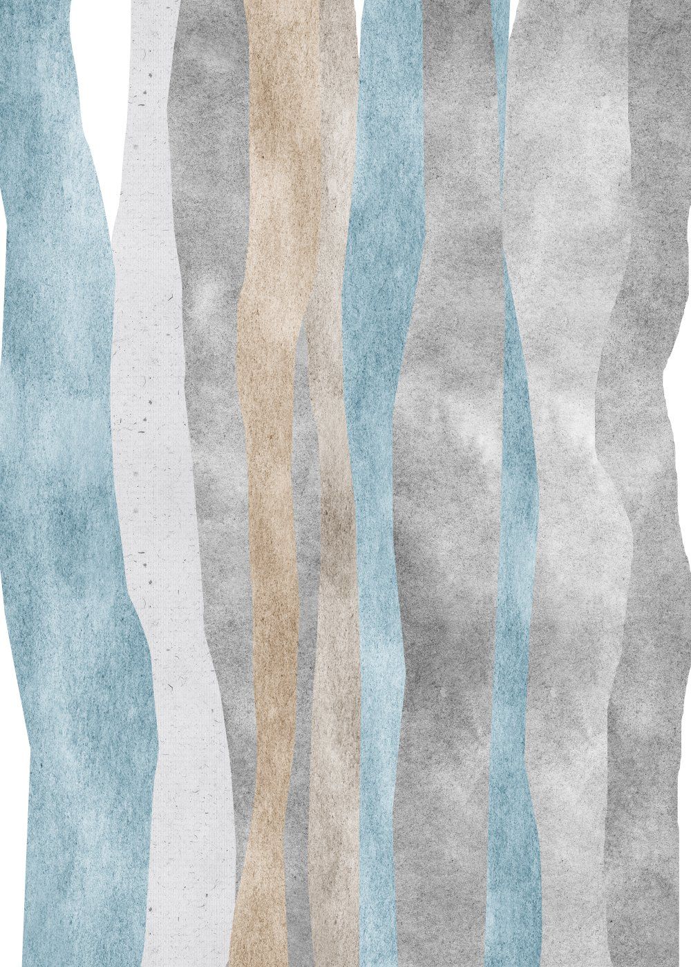 Konten Warna Biru Putih