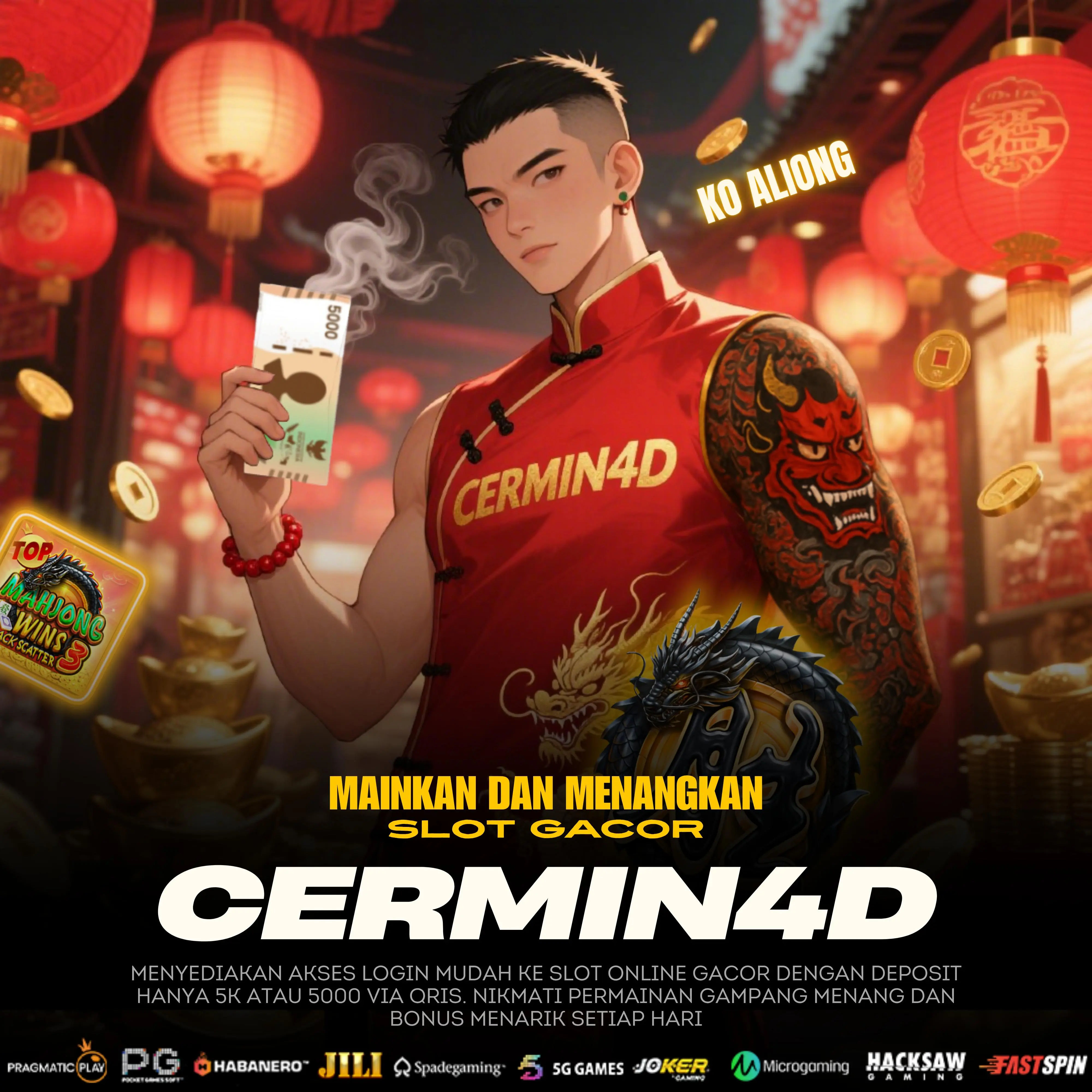 CERMIN4D | Link Login Slot Gacor Deposit 5k via Qris Terbaru 2025 image 1