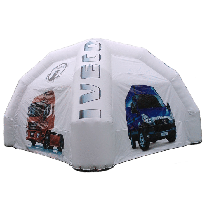 tente gonflable iveco