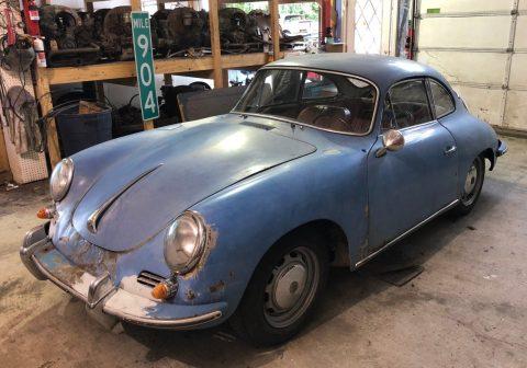 1964 Porsche 356 C Coupe Project, One Owner, Matching Numbers for sale