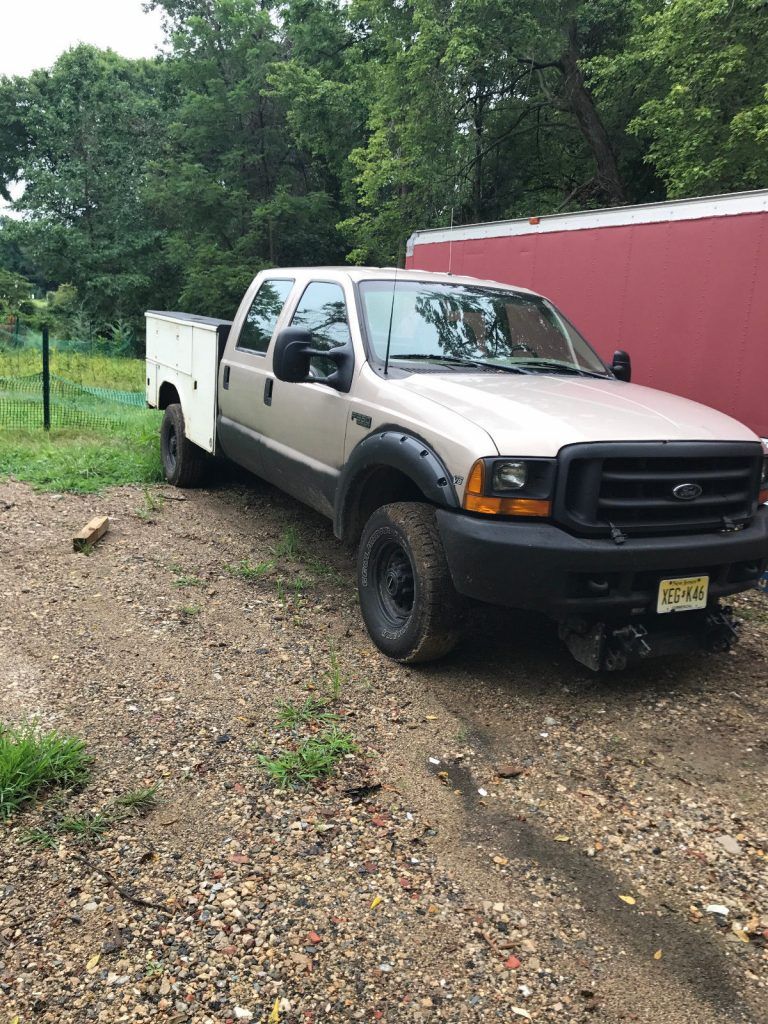 1999 Ford F-350 Crew Cab 8ft Utility bed