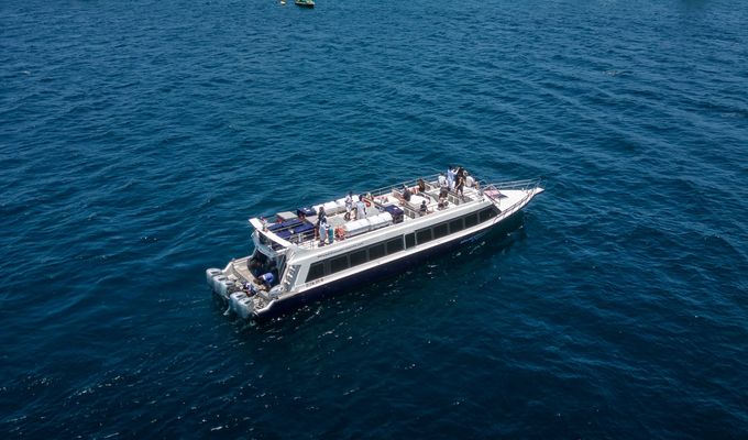 Fast boat to Gili T