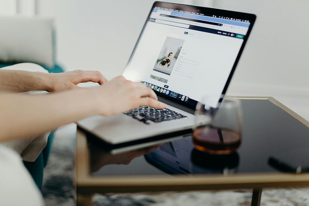 Working areas website design