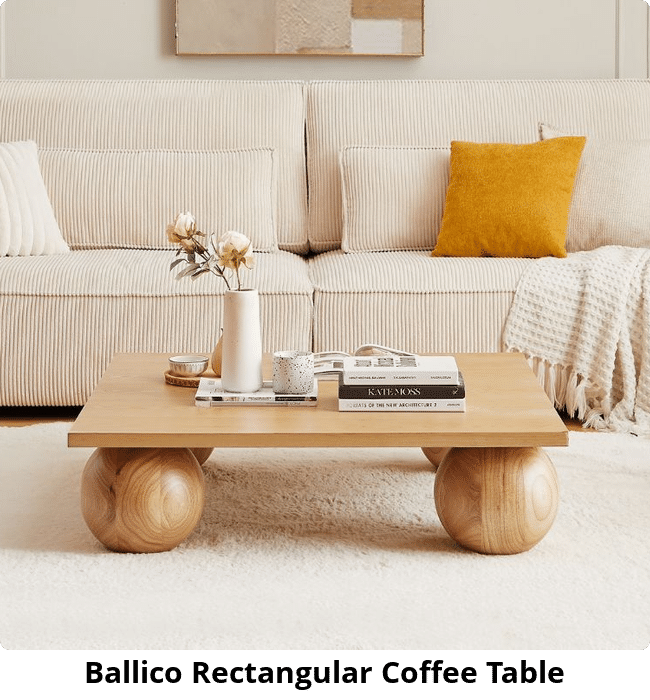 Ballico Rectangular Coffee Table