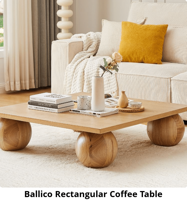 Ballico Rectangular Coffee Table