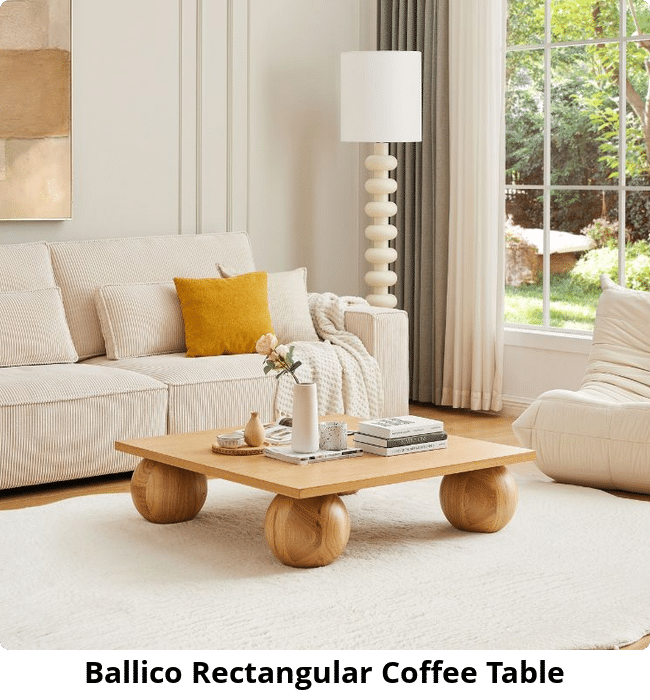 Ballico Rectangular Coffee Table