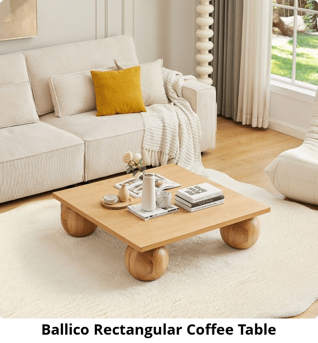 Ballico Rectangular Coffee Table