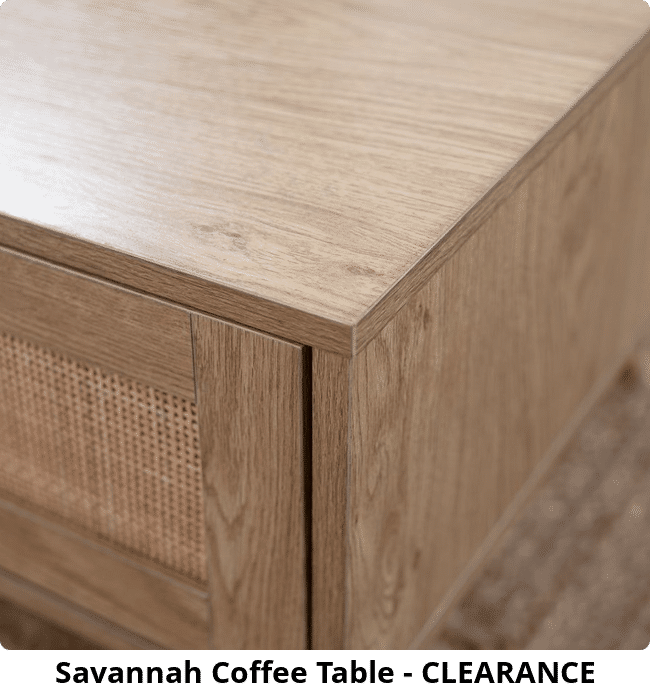 Savannah Coffee Table - CLEARANCE