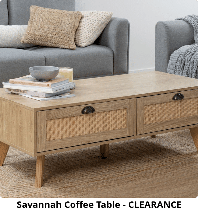 Savannah Coffee Table - CLEARANCE