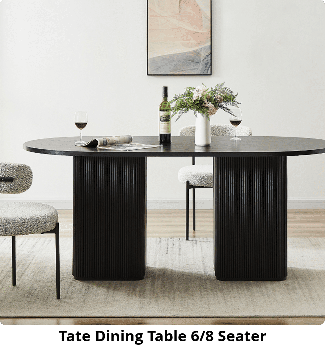 Tate Dining Table 6/8 Seater