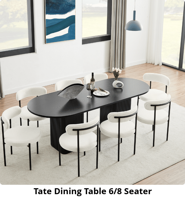 Tate Dining Table 6/8 Seater