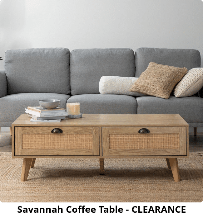 Savannah Coffee Table - CLEARANCE